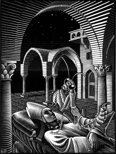 Escher:  "Dream"